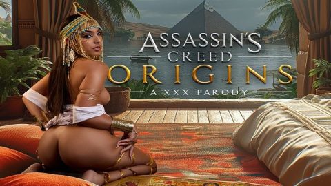 Claire Black As Cleopatra Is Prepared To Broker A Powerful Deal In ASSASSIN'S CREED ORIGINS A XXX